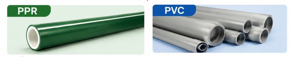 PPR Pipe vs PVC: What’s the Difference and Which Is Better for Plumbing? (2026 Guide) 